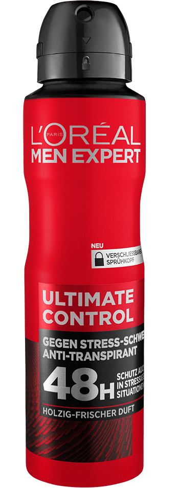 Ultimate Comtrol 48h Anti Transpirant Deo Spray Packshot